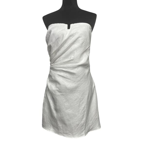 NWT -  Reformation Abeni Linen Dress - Picture 2 of 6